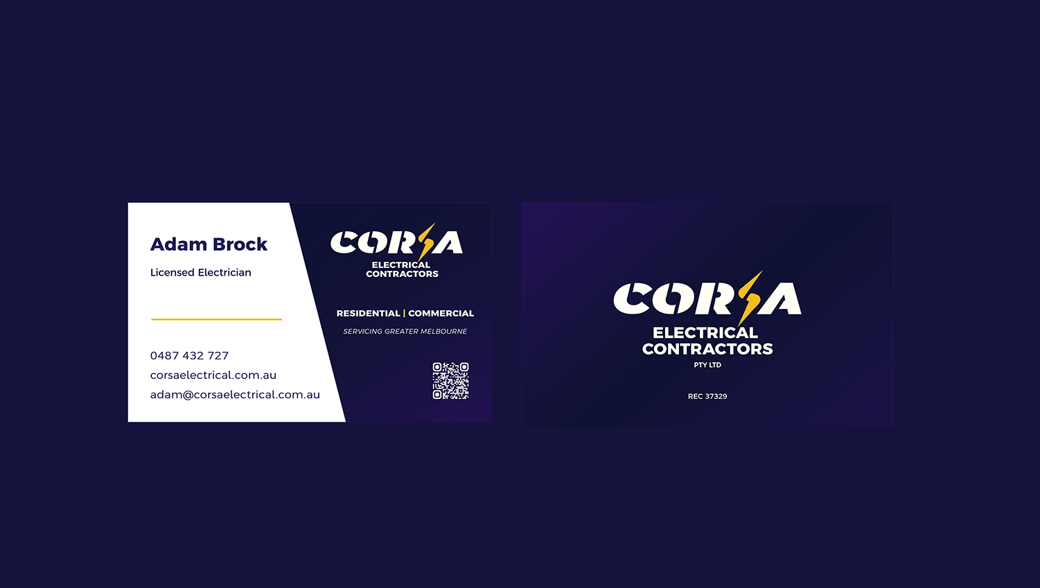 Corsa Electrical Branding Project