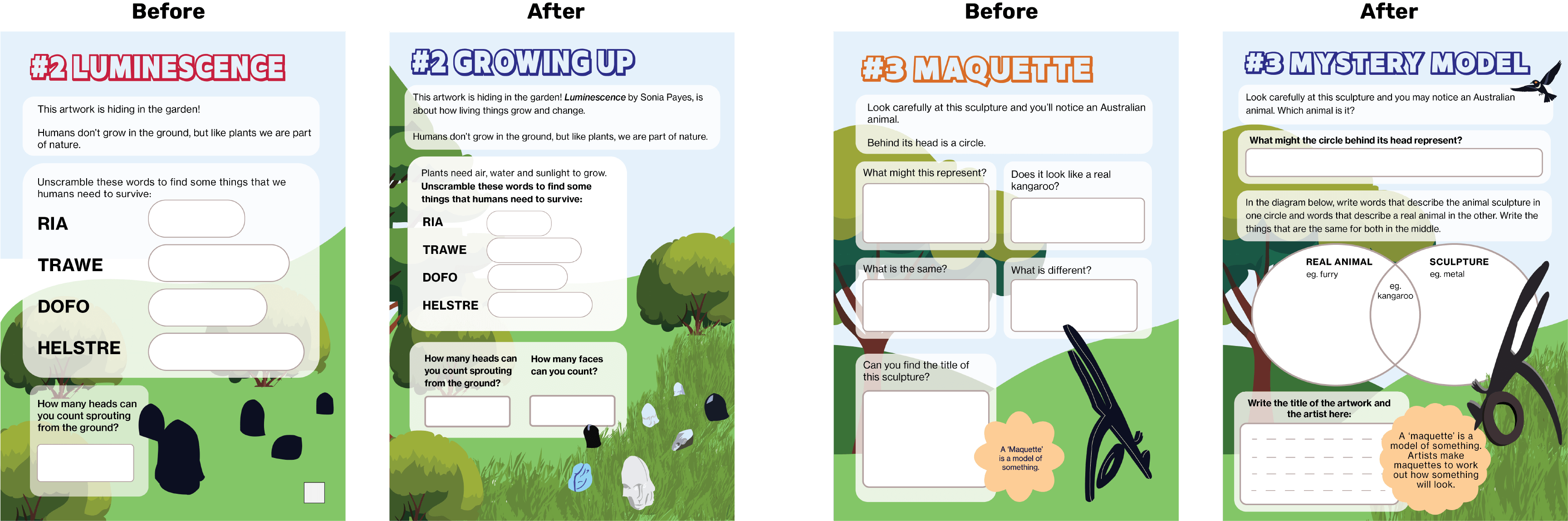 Before and after comparison 1