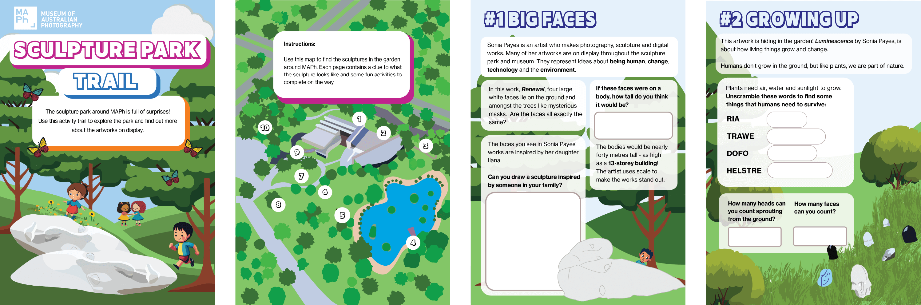 Booklet cover design